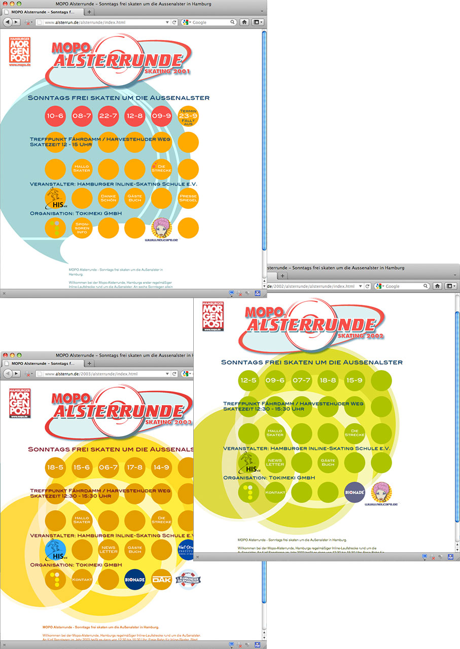 Alsterrunde Websites