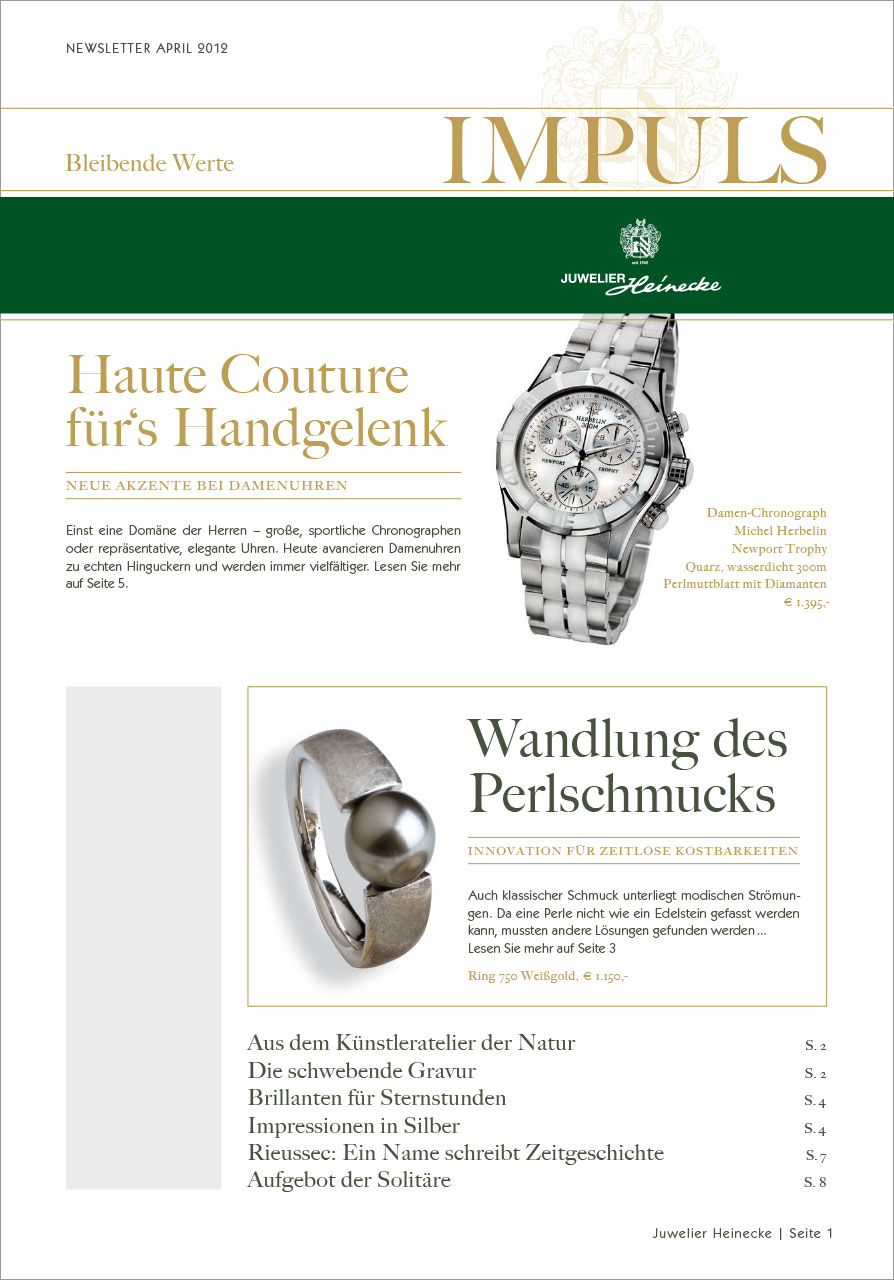Heinecke Newsletter Titel