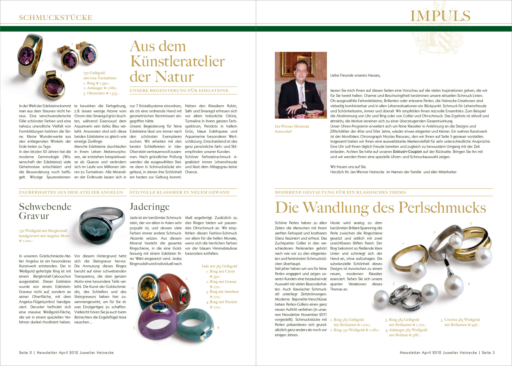 Heinecke Newsletter 04 2012 Seite 2-3