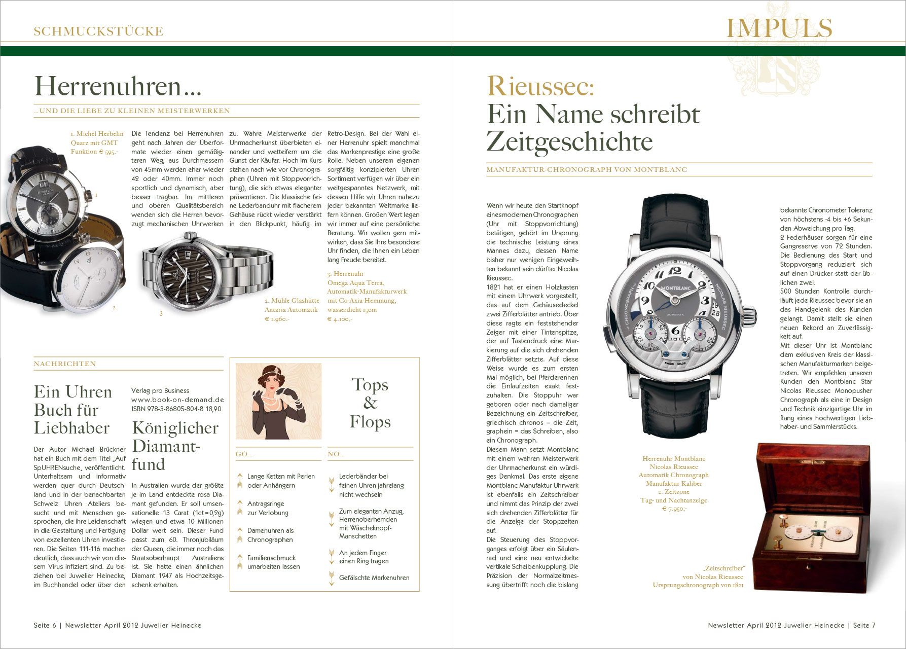 Heinecke Newsletter 04 2012 Seite 6-7