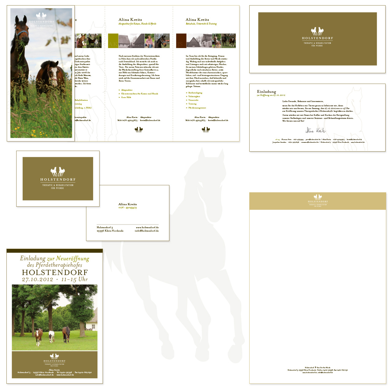 Holstendorf Geschaftspapiere