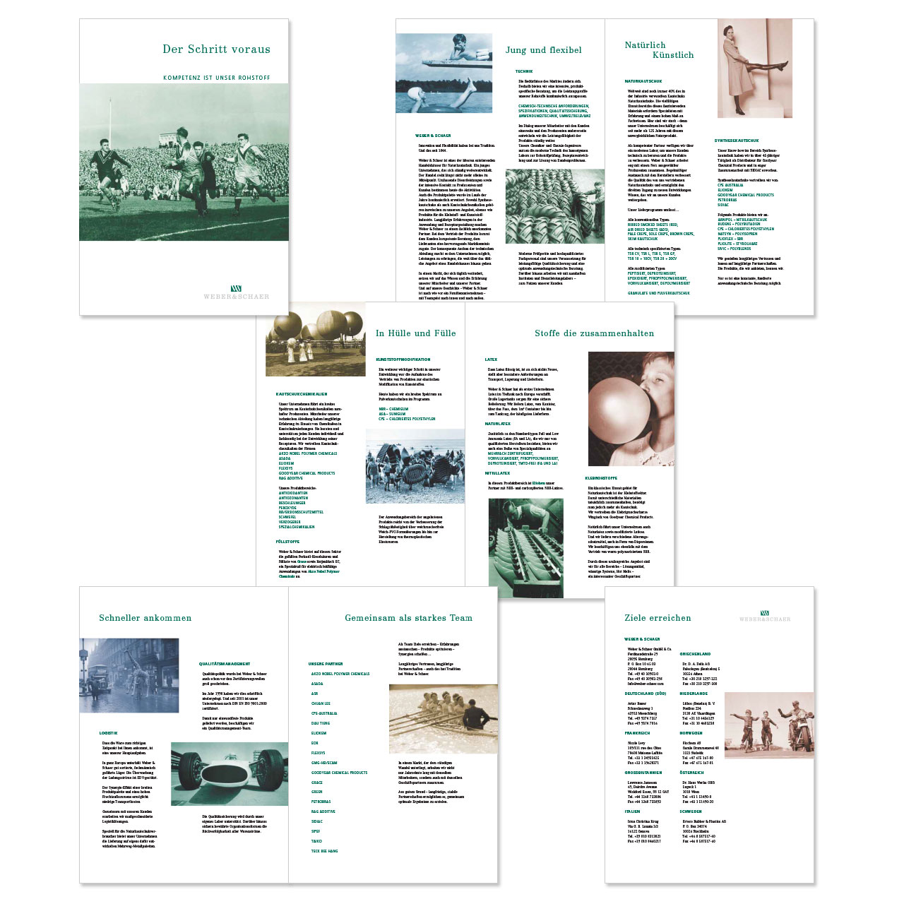 Weber & Schaer Image Bröschüren