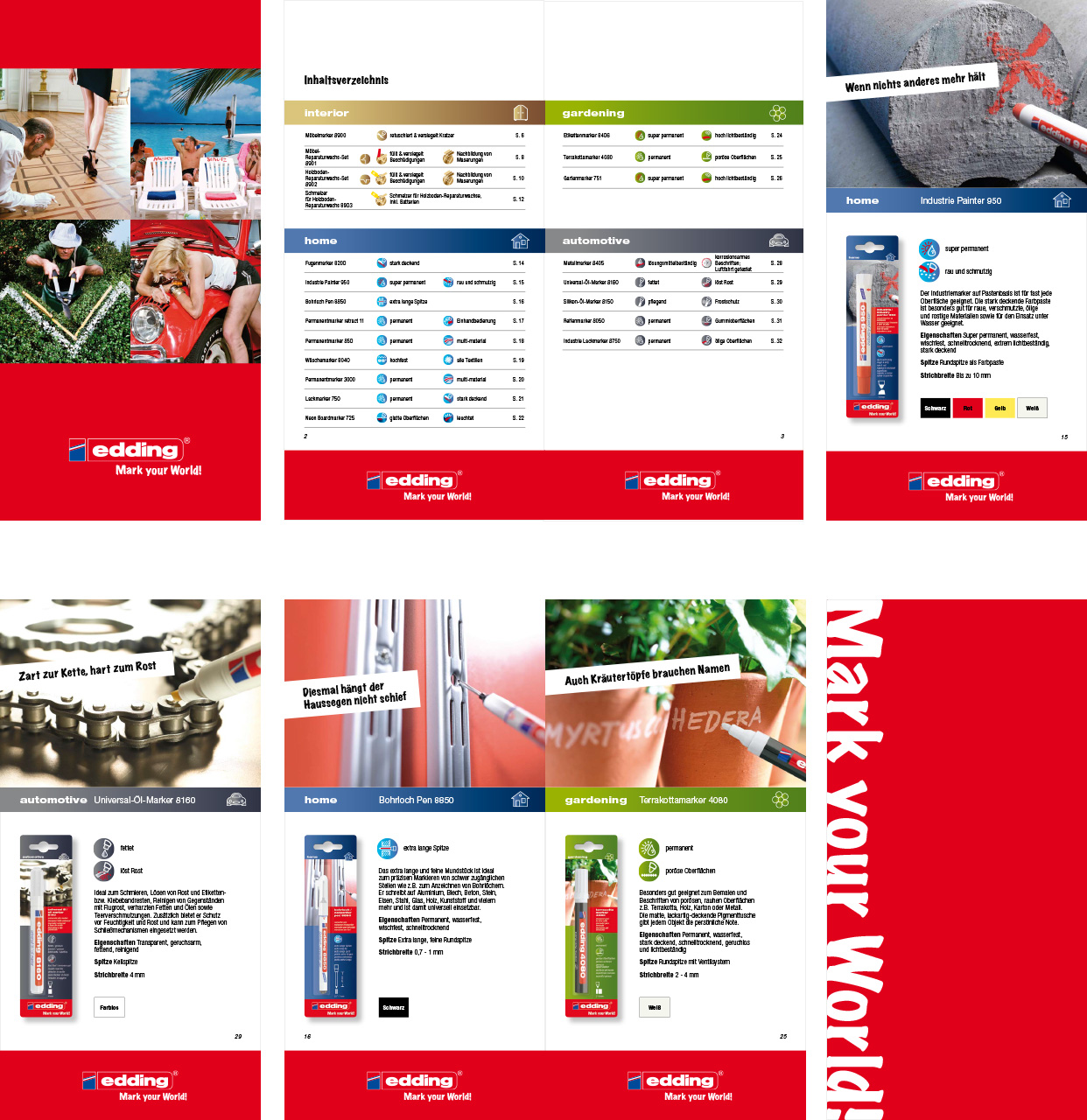 edding Kundenbroschüre