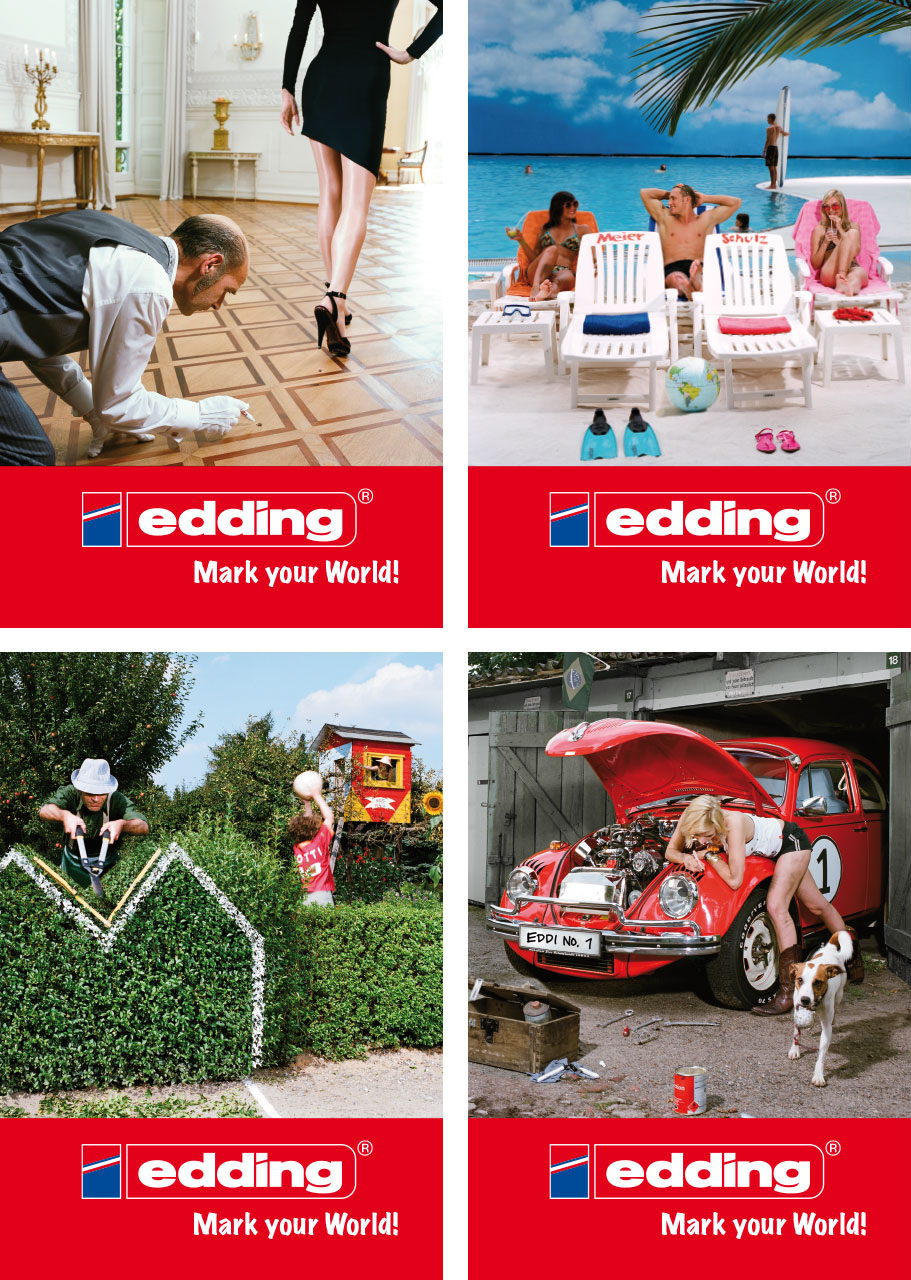 edding Plakate