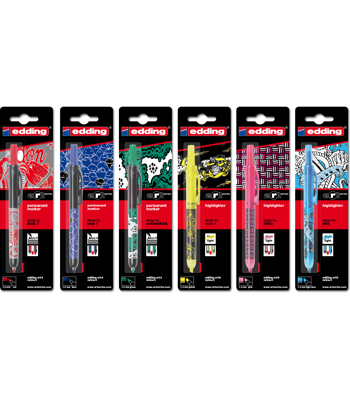 edding Blister für art marker