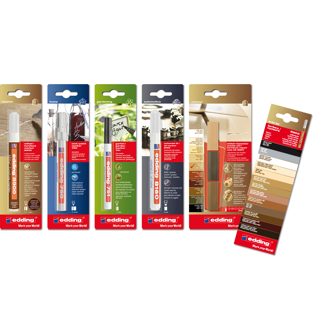 edding Blisterverpackungen